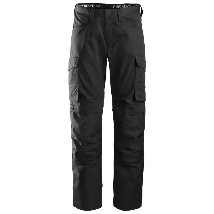 Arbeitshose mit Knee Guard und dehnbarem pflegeleichtem Stoff mit Kniepolstertasche