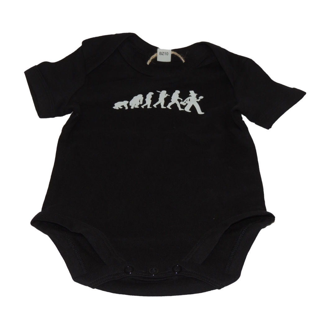 Baby Body mit Evolution Druck

