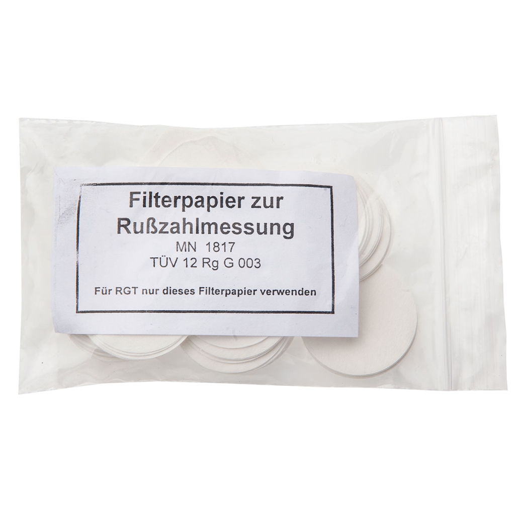 Filterpapier rund 200stk.

