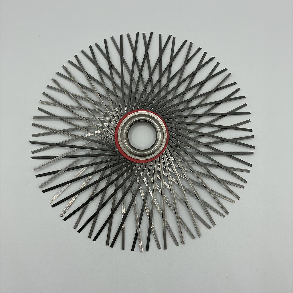 Kugeleinlage Flachstahl Ø 22cm
