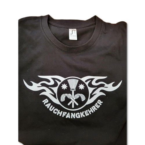 RFK T-Shirt Flamme Besen Schereisen