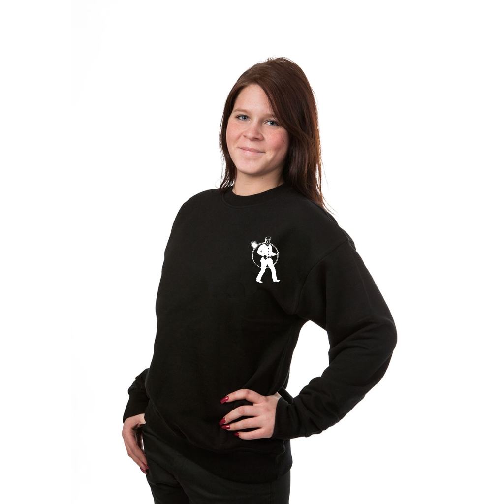 Sweatshirt Schwarz Logo RFK androgyn