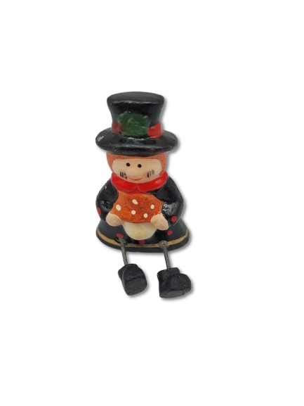 Rauchfangkehrer als Kantenhocker mit kurzen Beinen