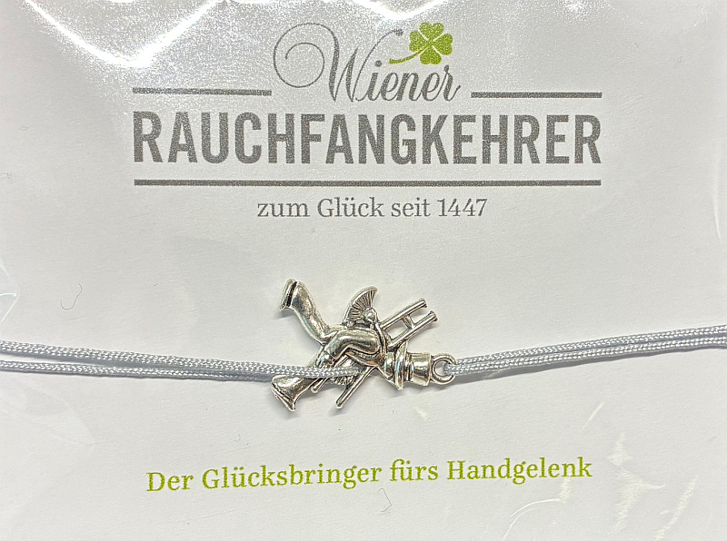 Armband Rauchfangkehrer f. Handgelenk (versch. Bandfarben)