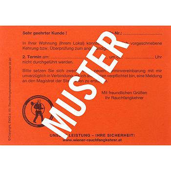 Wurfzettel 2. Termin Rot
A6 Block
