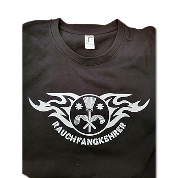 RFK T-Shirt Flamme Besen Schereisen