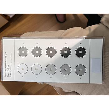 Rußzahl - Vergleichsskala ETS