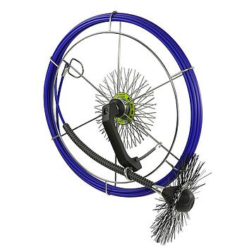 Einhandhaspel blau Länge 15 m Ø 6,5mm