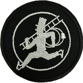 Patch (Aufnäher) mit Klettrückseite und RFK 7cm