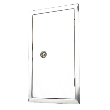 Kamintürchen Chrom (Niro)