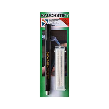 Rauchstift mit
6 Raucheinsätzen
für Luftstrommessung