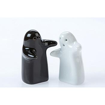 Salz Pfeffer ` Geister `
schwarz/weiss
